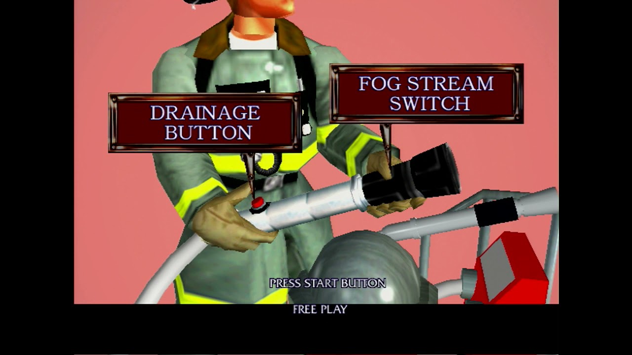 Game Nexus Attract Mode and Intros Brave Firefighters (1999 Sega Hikaru Hardware)