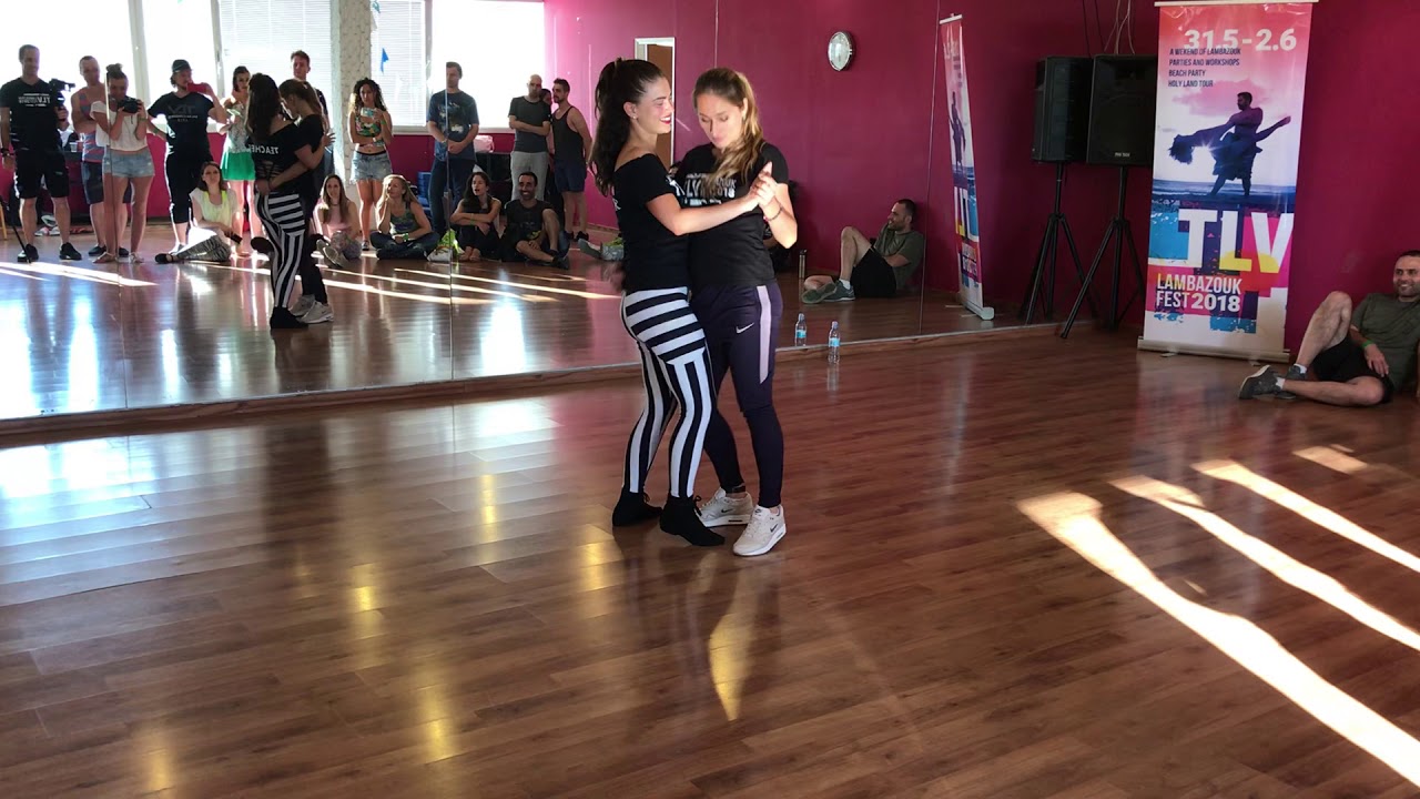 Anna & Anastacia Demo - TLV Lambazouk fest 2018