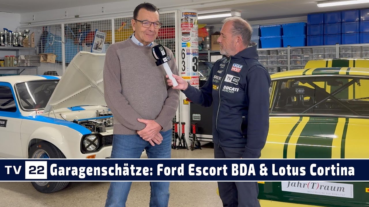 Garagenschätze: Historischer Motorsport mit Ford Escort BDA & Ford Escort BDA und Max Lampelmaier