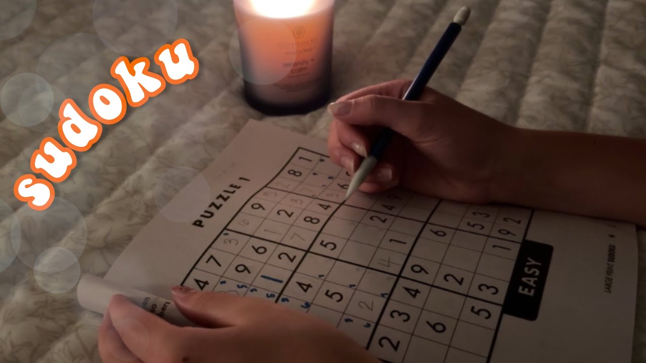 ASMR… Let’s Play Sudoku! ✏️