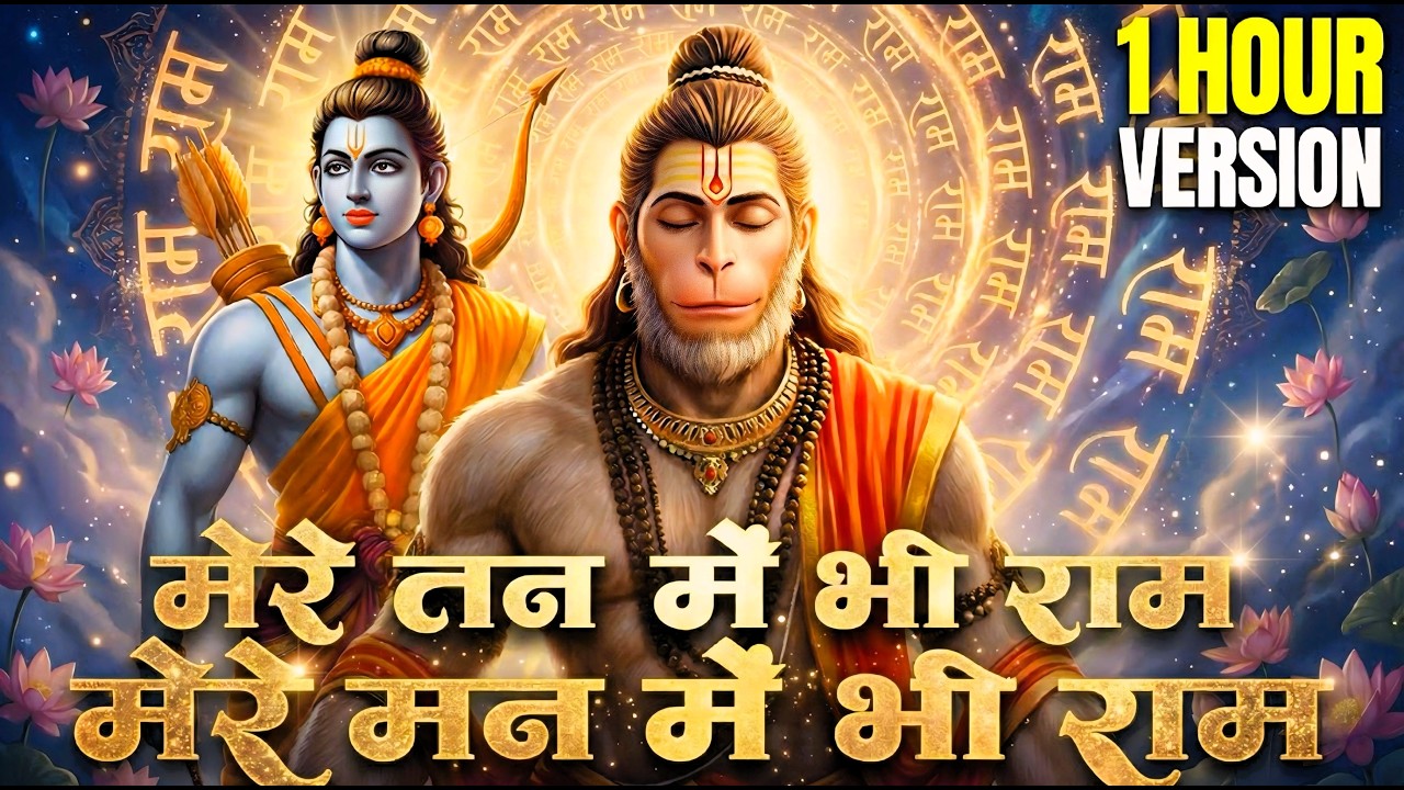 मेरे तन में भी राम मेरे मन में भी राम | Ram Naam Kirtan | Ram Naam | Ram Dhun | Mere Man Me Bhi Ram
