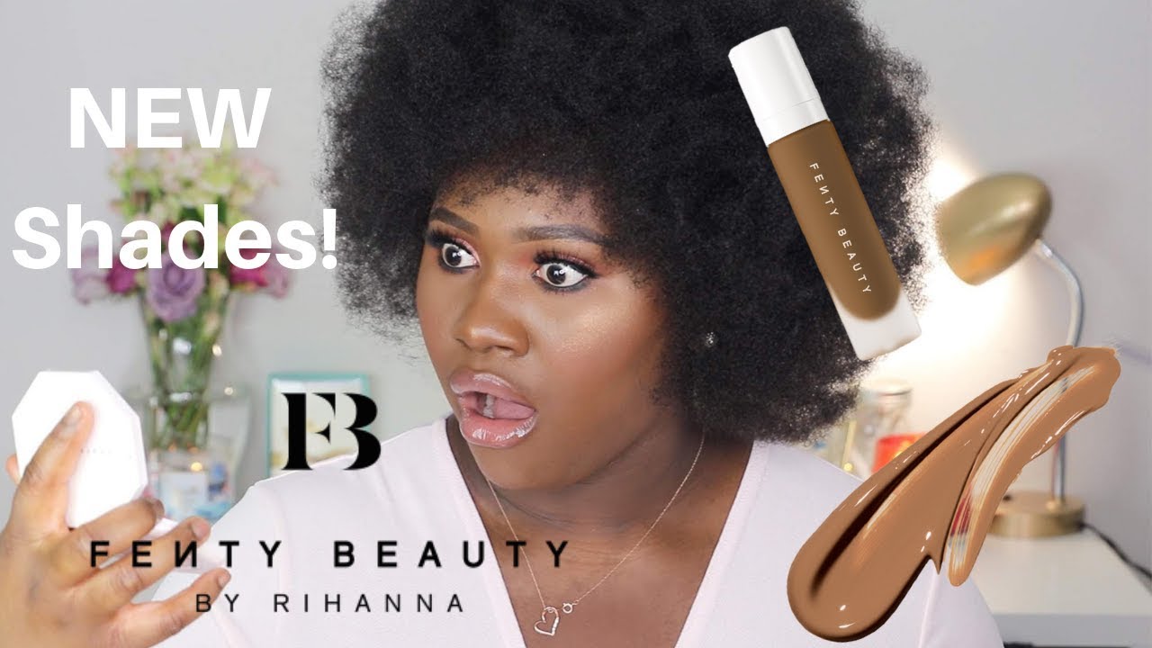 PRAISE GOD!!! FENTY FINALLY HAS MY SHADE! Pro Filt'r Foundation 445| RITA OKOLO