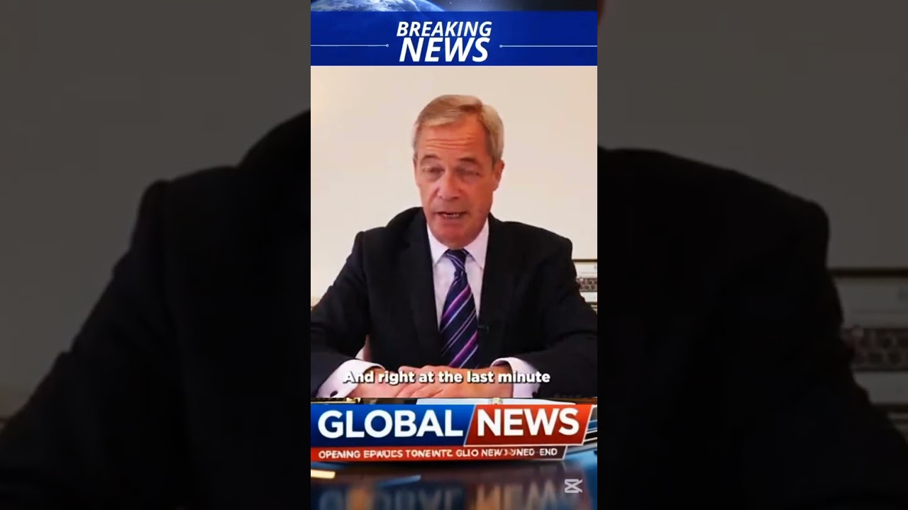 Nigel Farage Shaken: UK Political Turmoil After Attack#NigelFarage #UKPolitics #PoliticalAttack