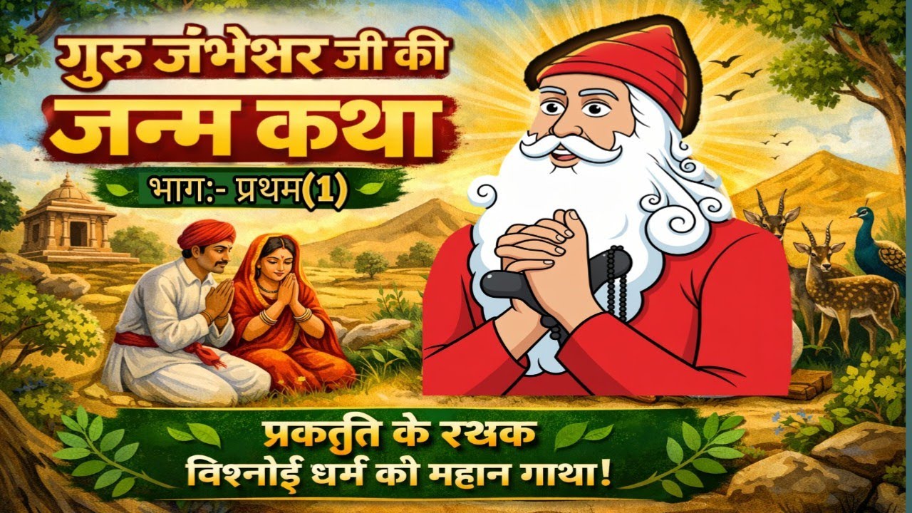 गुरु जंभेश्वर भगवान की जन्म कथा भाग -१ गायक कलाकार चोखाराम जी//Guru jambheshwar Bhagwan ki janm khta