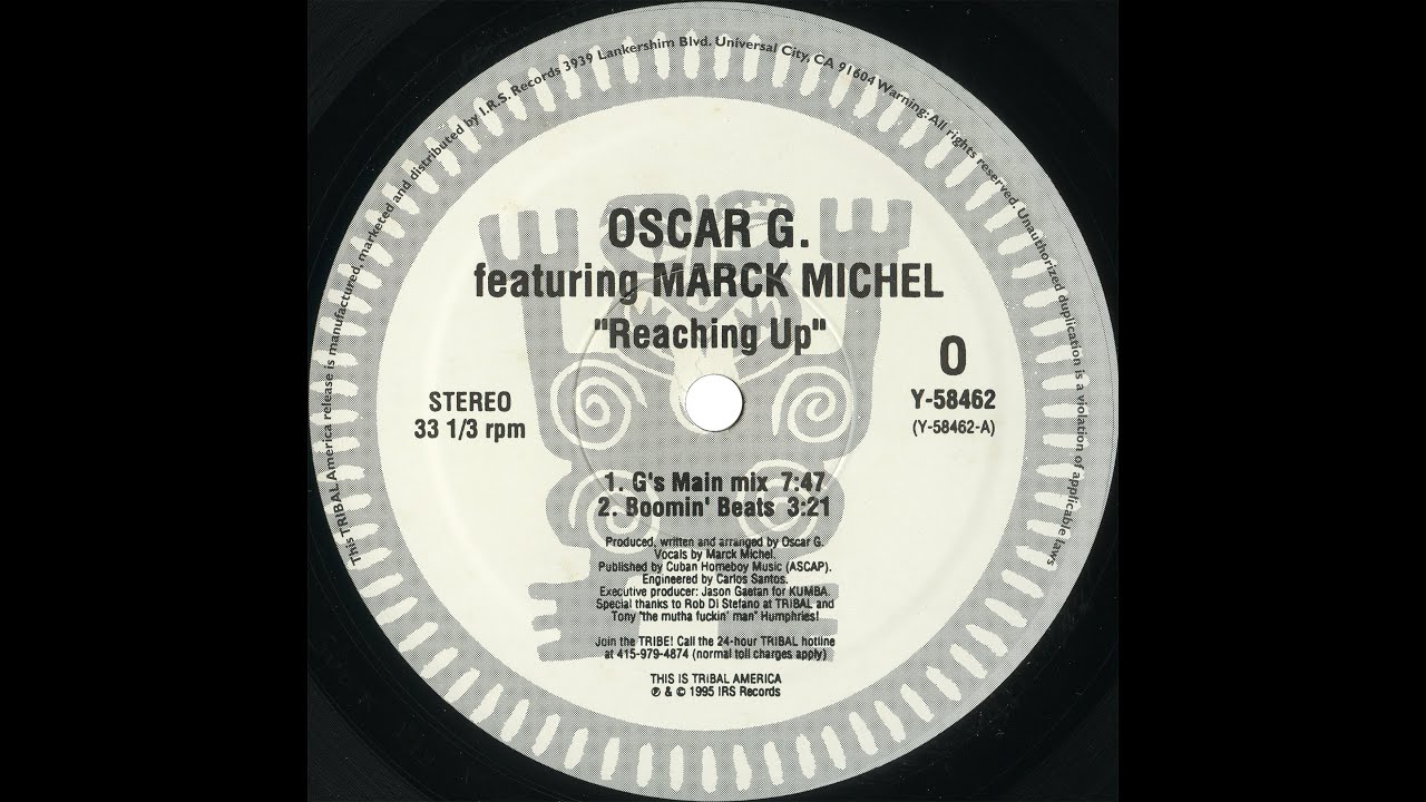 Oscar G. – Reaching Up (Raw Vocal)