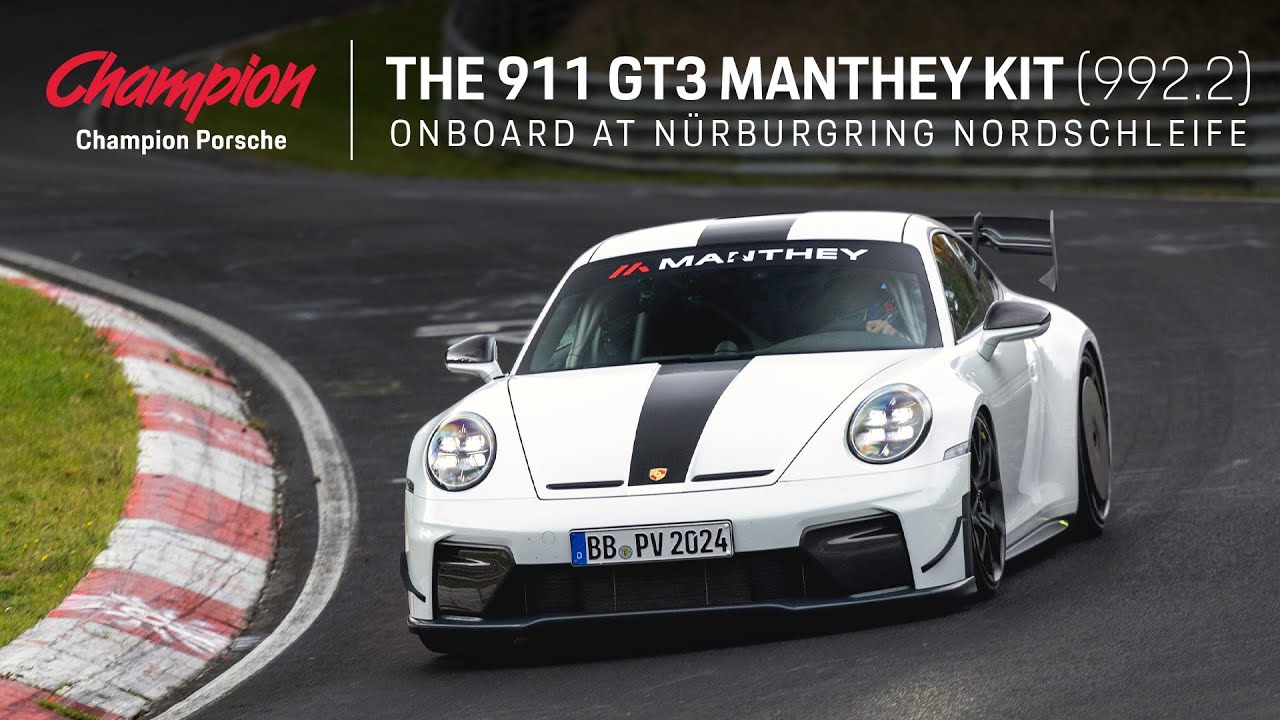 Onboard the New Porsche 911 GT3 (992.2) w/ Manthey Kit at the Nürburgring Nordschleife