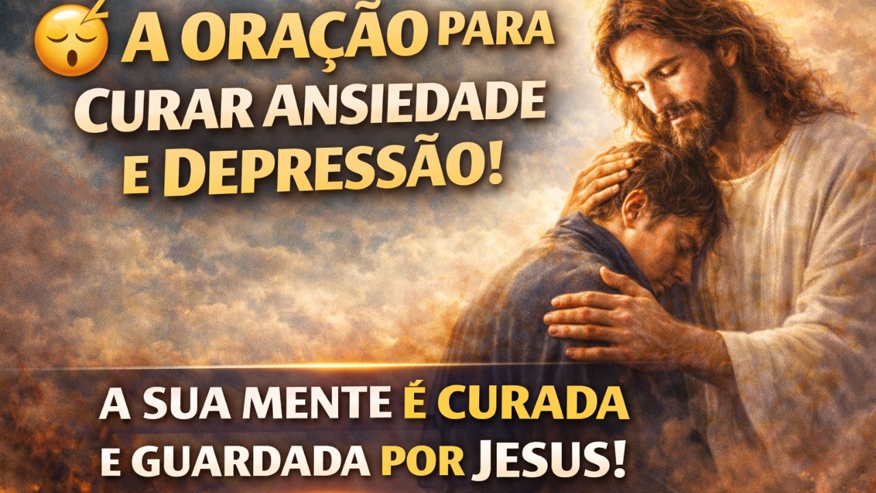 ORAÇÃO DA MANHÃ CONTRA ANSIEDADE E DEPRESSÃO | Deus Vai Curar Sua Mente Hoje