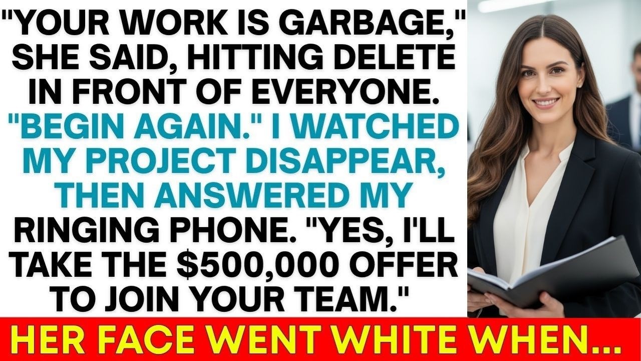 My Supervisor Deleted My Year's Work And Said Start Over—Then The Competitors Called