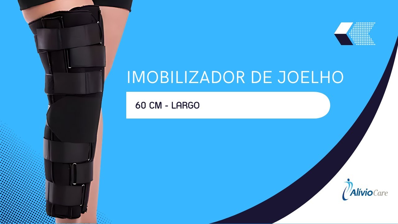 Imobilizador para Joelho de 60 cent&iacute;metros