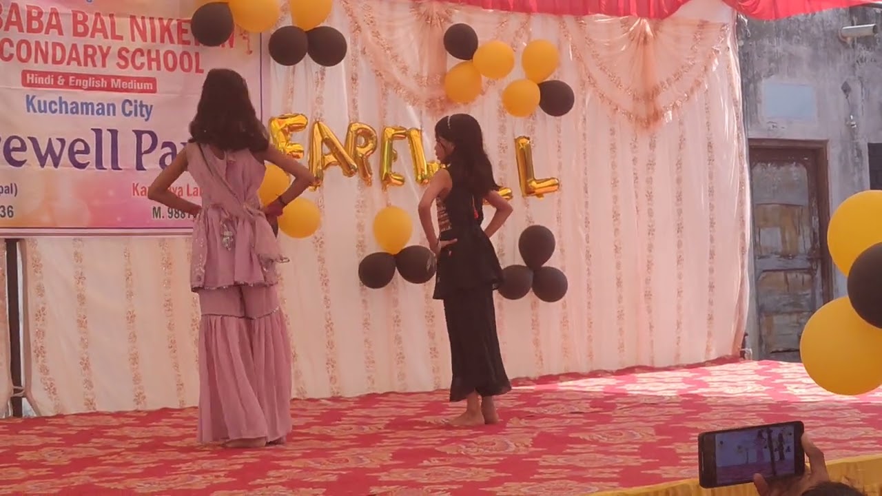 Dilbaro Farewell 2026Tilak public school kuchaman city 