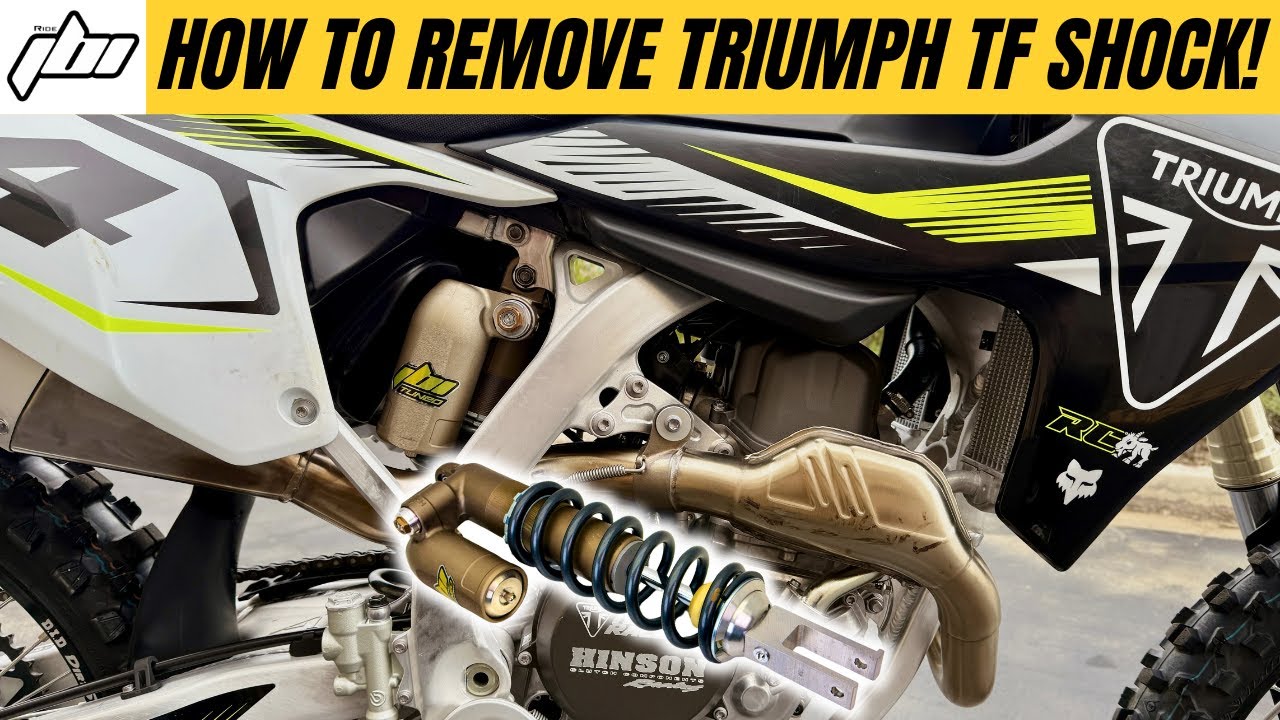 Triumph TF450-RC Edition Shock Removal EXPLAINED | JBI Suspension