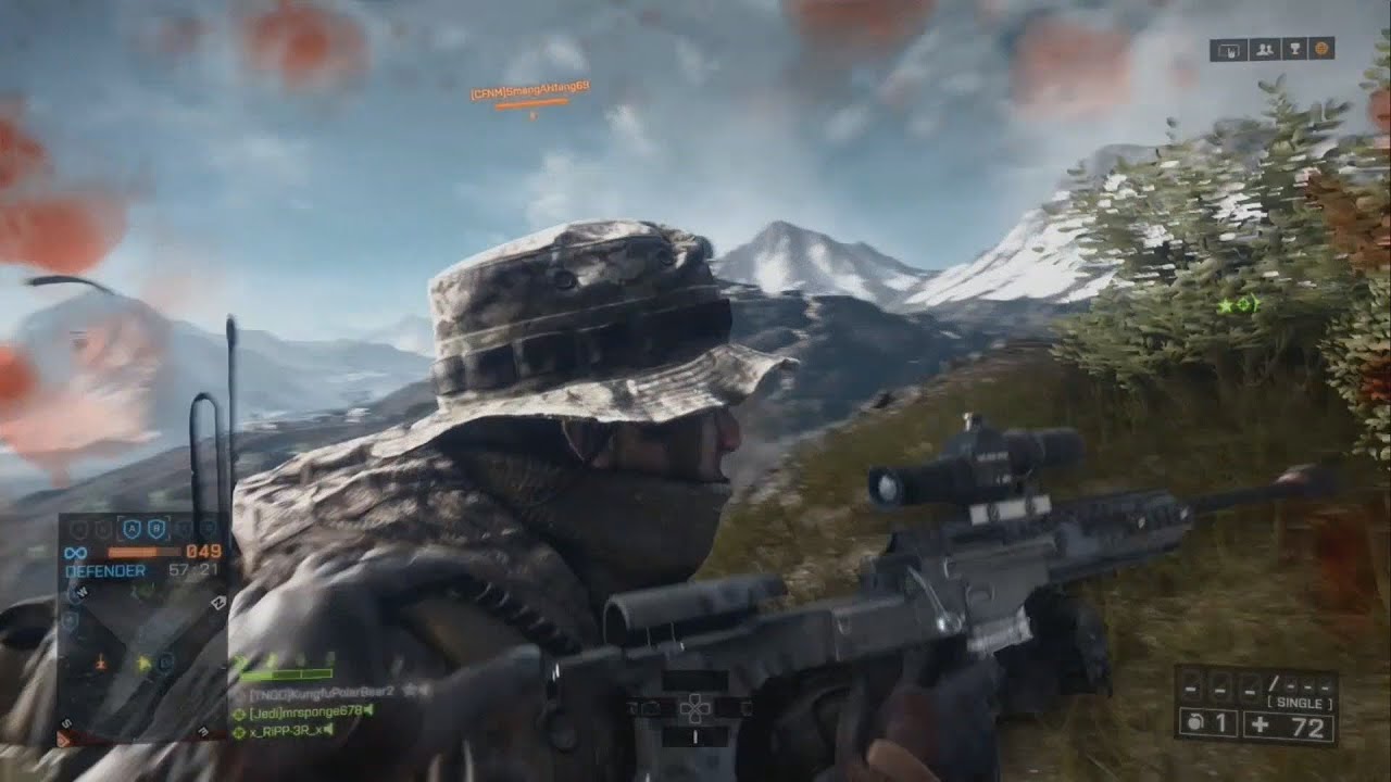 PS4 Battlefield 4 Knife Montage