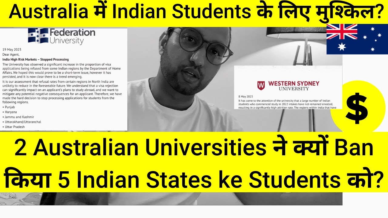 5 Indian States Banned By 2 Australian Universities in May 2023 | Fake Documents Raise Alarm | Hindi