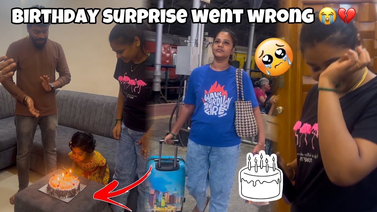 Priya BIRTHDAY FULL சொதப்பல்…💔 | She Cried 😭 | Year END trip Begins | Allu Loves Priya