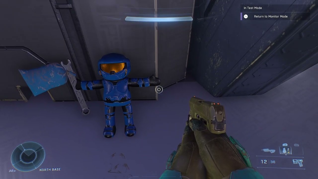 Halo Infinite visiting red vs blue blood gulch after a year later since it passed away last year