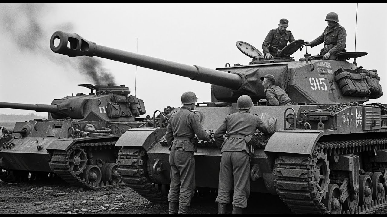 German Tankers Drove A Captured M26 Pershing &mdash; Then Admitted They'd Never Seen A 90mm Like It