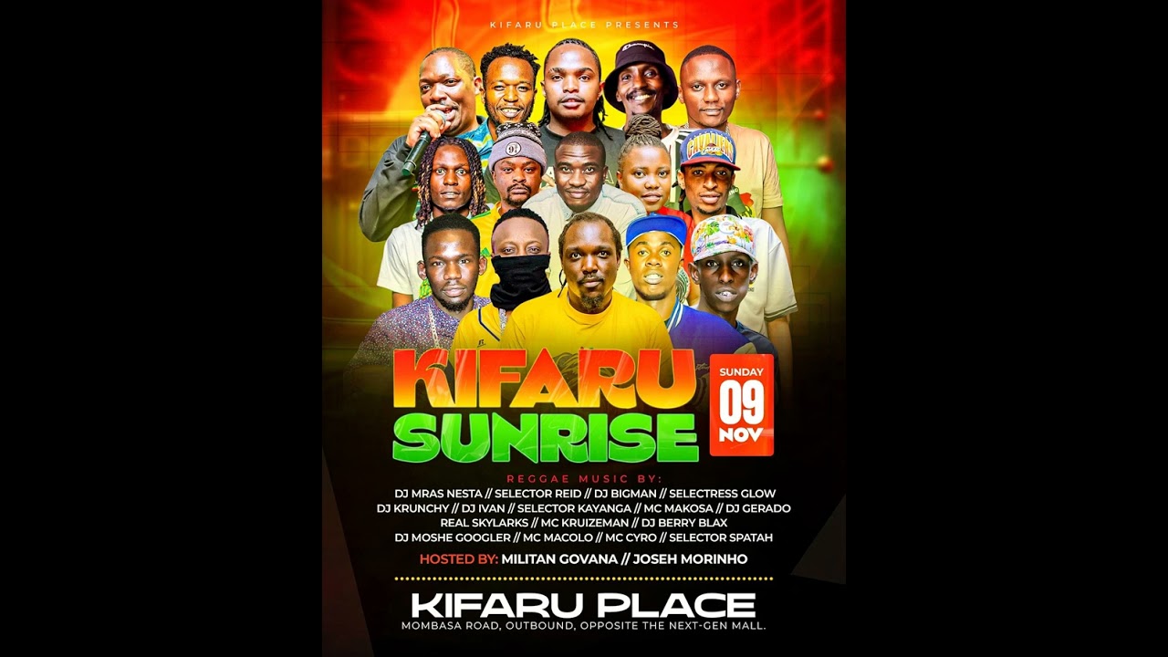 Selectress Glow Hyped by Mc Skylarks live inside Kifaru Place 