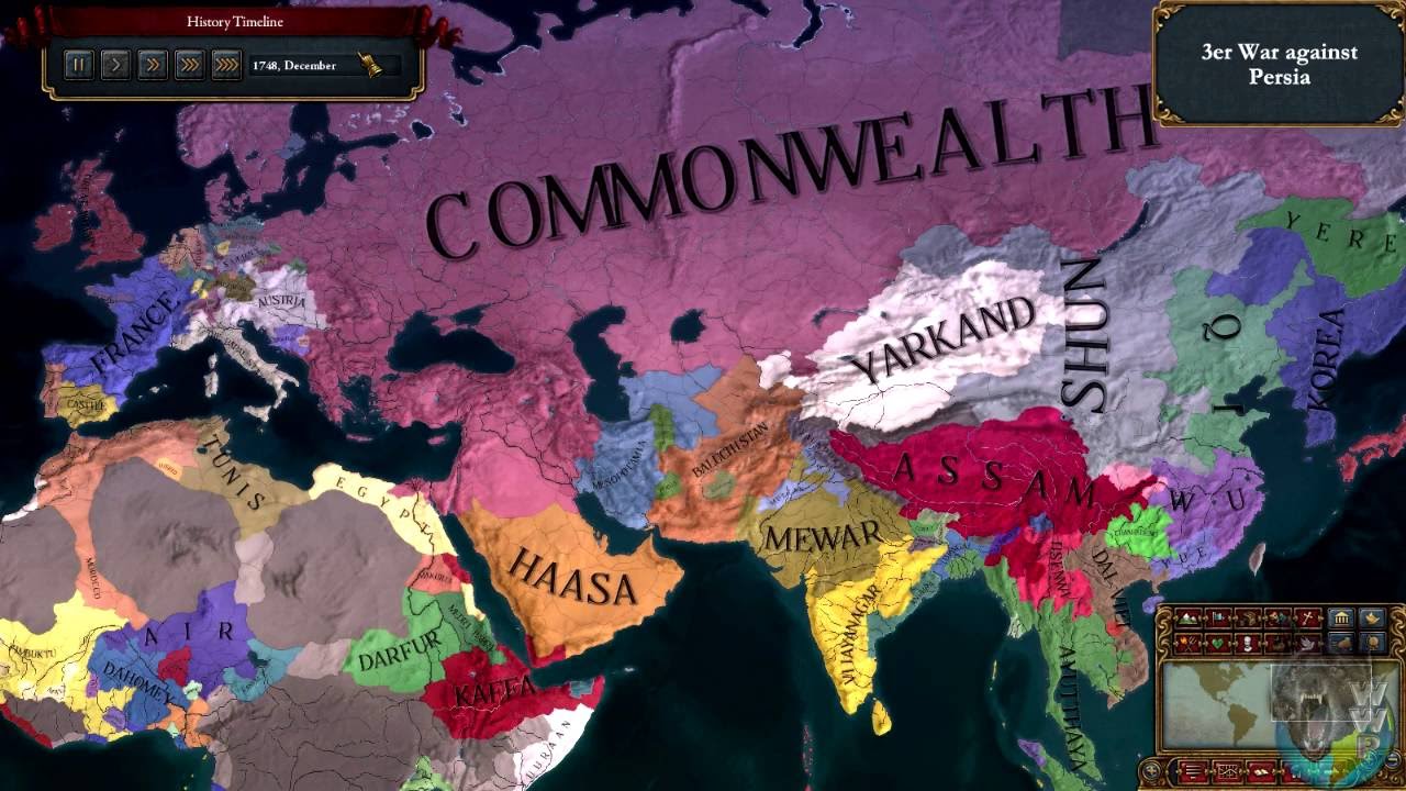 #5 | EU4 Timelapse | My Commonwealth Empire | Polish-Lithunian Timeline