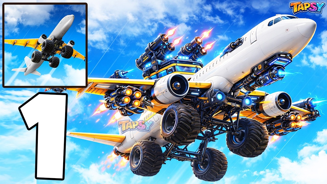 ✈️Angry Plane Gameplay Walkthrough Part 1 – Aerial Action Start (Android,iOS)