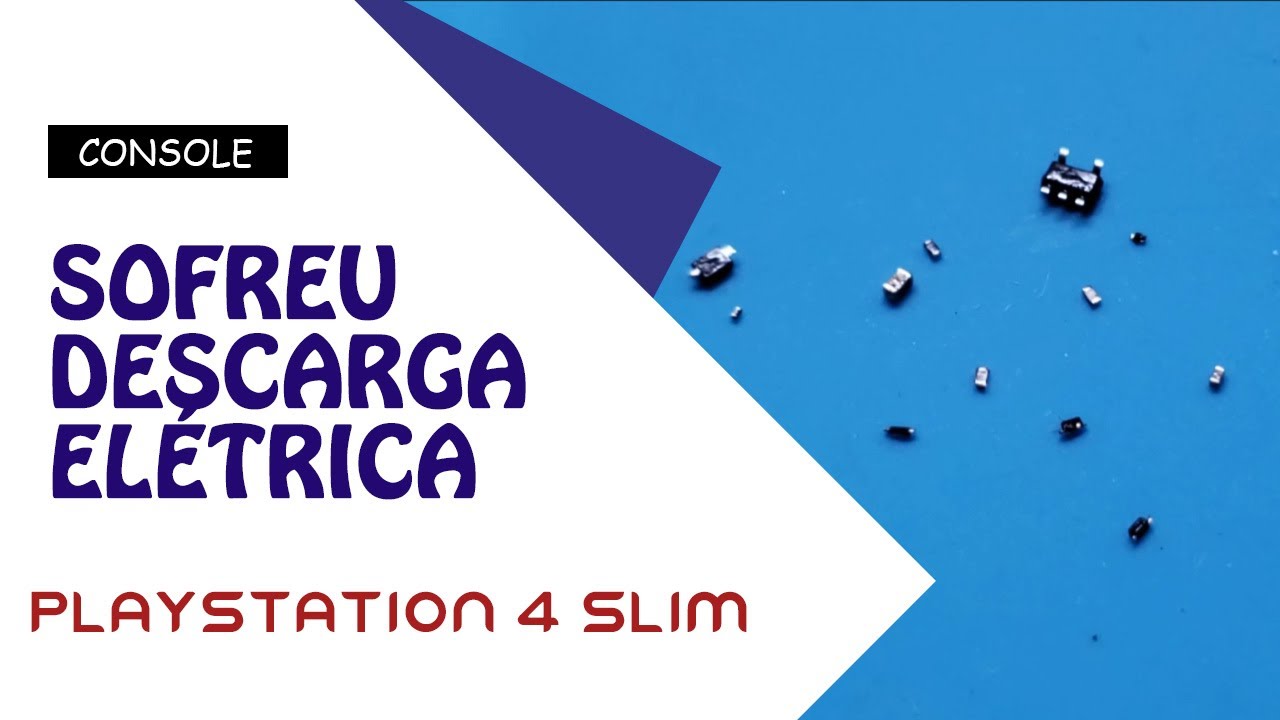 PS4 SLIM PAROU DE LIGAR APÓS DESCARGA ELÉTRICA