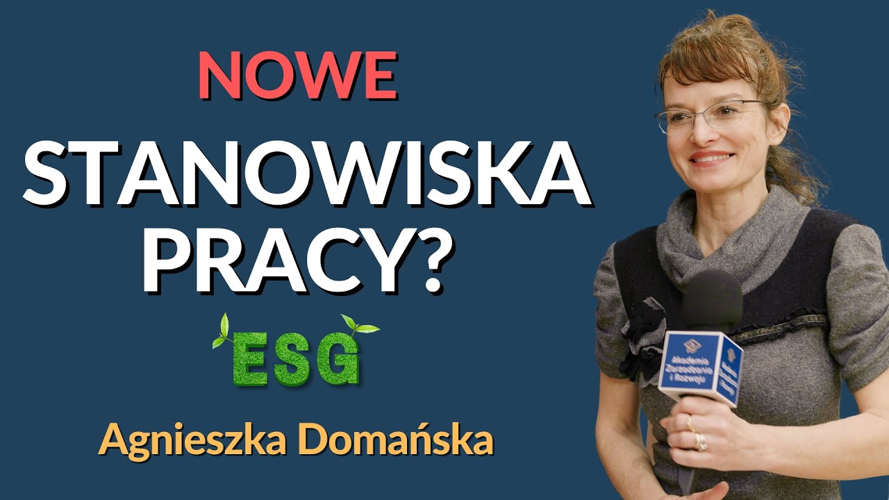Raportowanie ESG i nowe stanowiska pracy