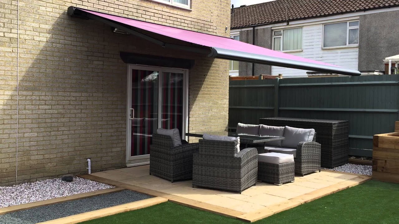 weinor Opal Design II LED awning with Valance Plus