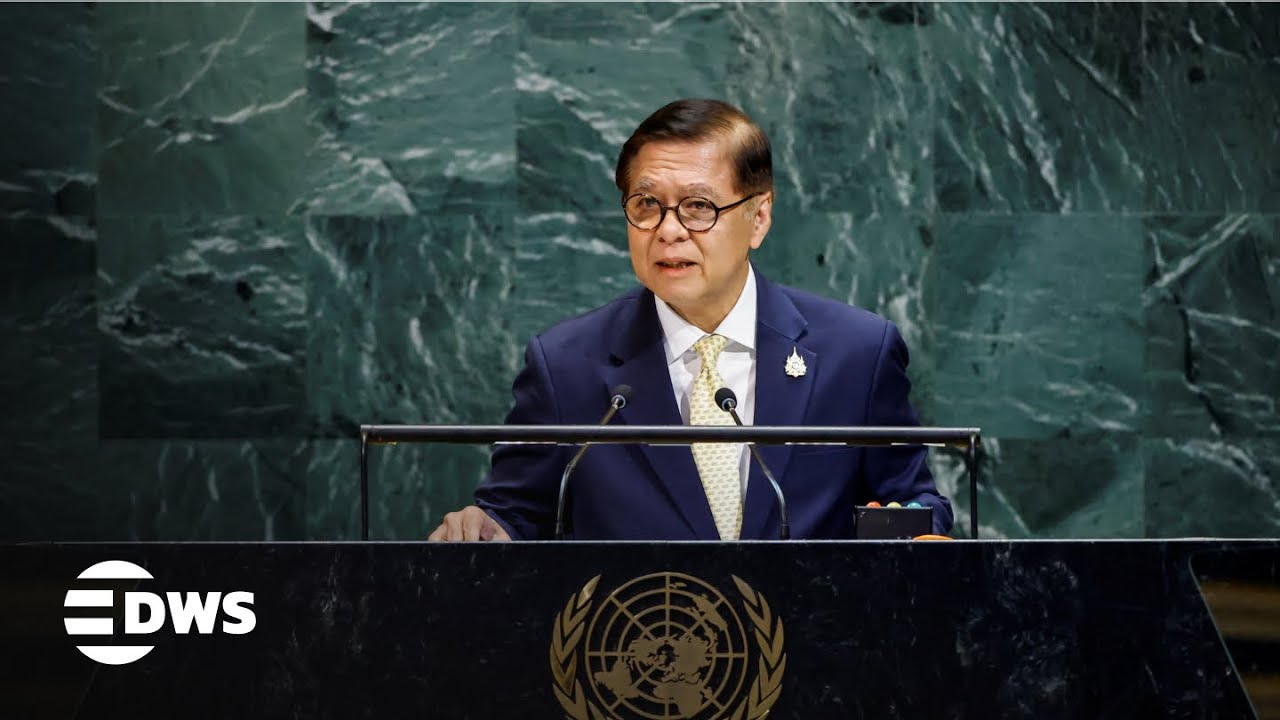 FULL SPEECH: Thailand's Foreign Minister Addresses Global Peace at UNGA80 | AC1F