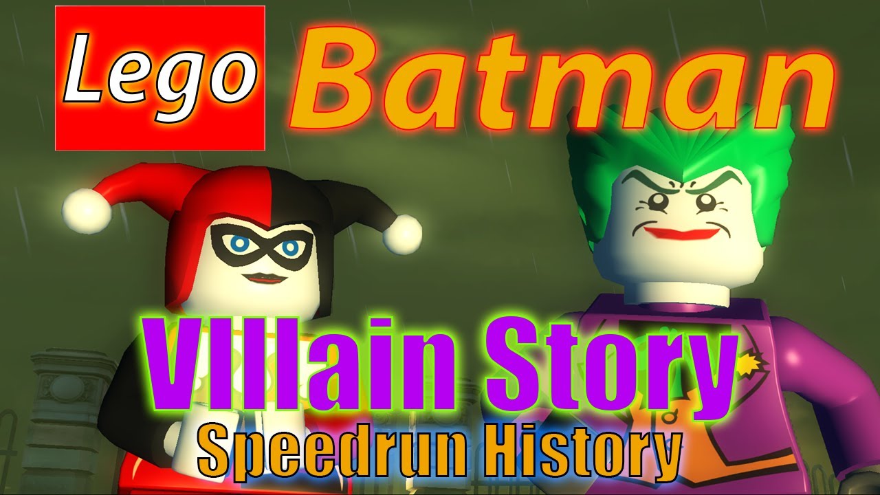 История скоростного прохождения игры Lego Batman's Villain Story
