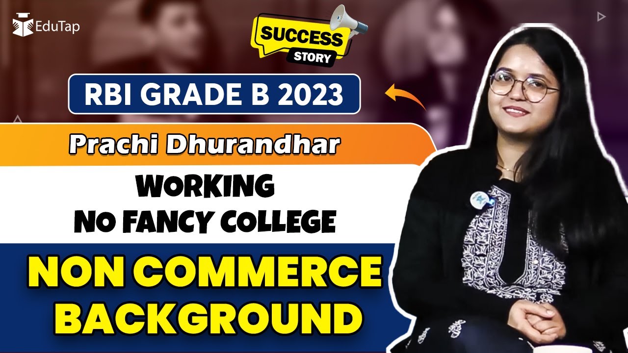 RBI Grade B Topper Interview | RBI Grade B Preparation Strategy | How To Crack RBI | EduTap Guidance