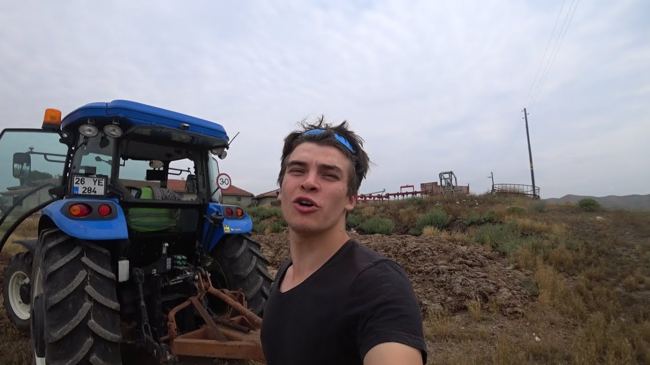 Tarım Vlog #31 || Gübre Yığını Yola Taşacak!! Sıyırgı ile ittiriyoruz
