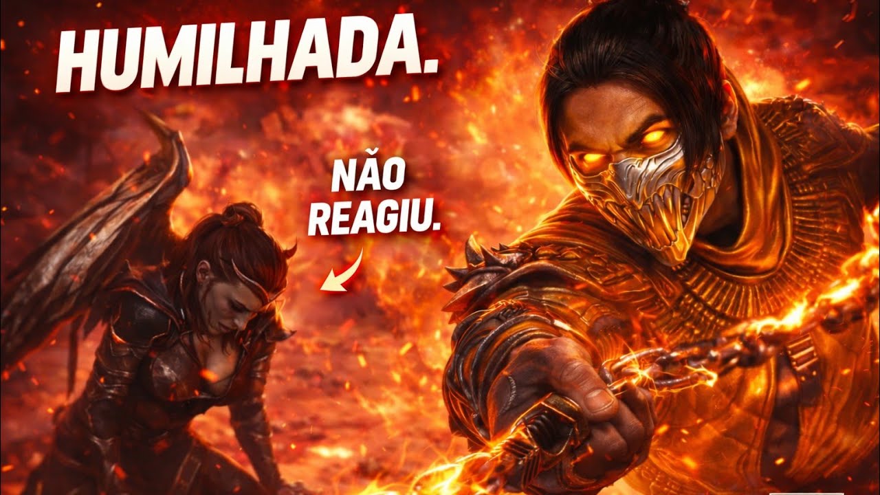 MK1 — AS PARTIDAS MAIS HUMILHANTES QUE EU JÁ FIZ COM SCORPION 🦂💀