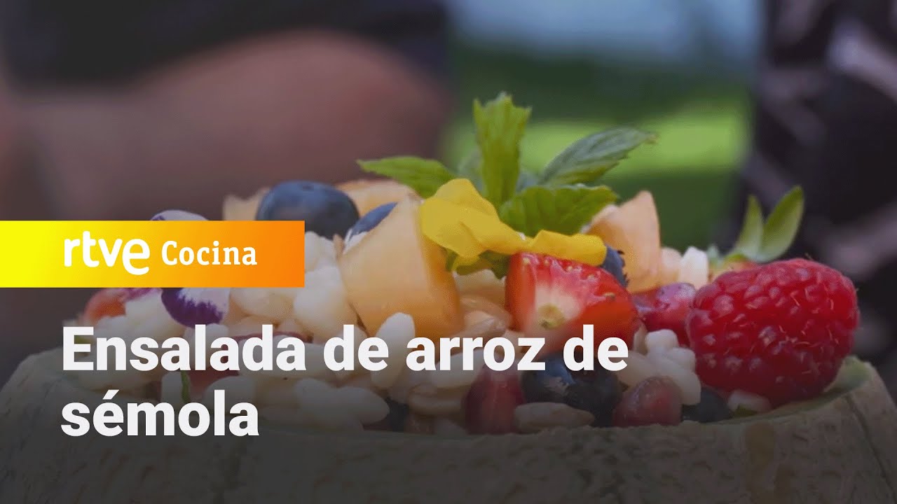 Ensalada de arroz de sémola - Aquí la Tierra | RTVE Cocina