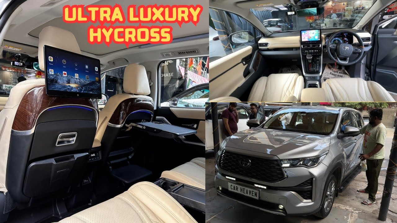 Hycross में डाला Mercedes Maybach का Luxury Interior 😵‍💫 | New Toyota Innova Hycross Modified 2024