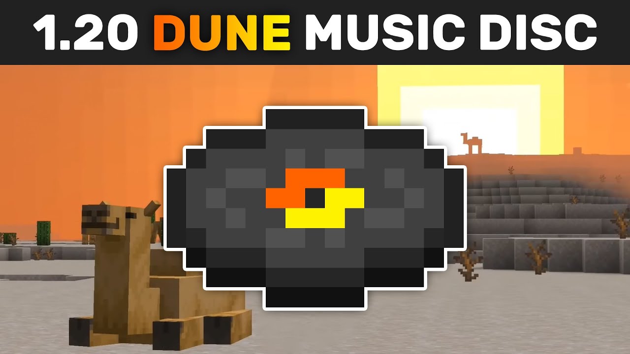 Minecraft 1.20 Music Disc 