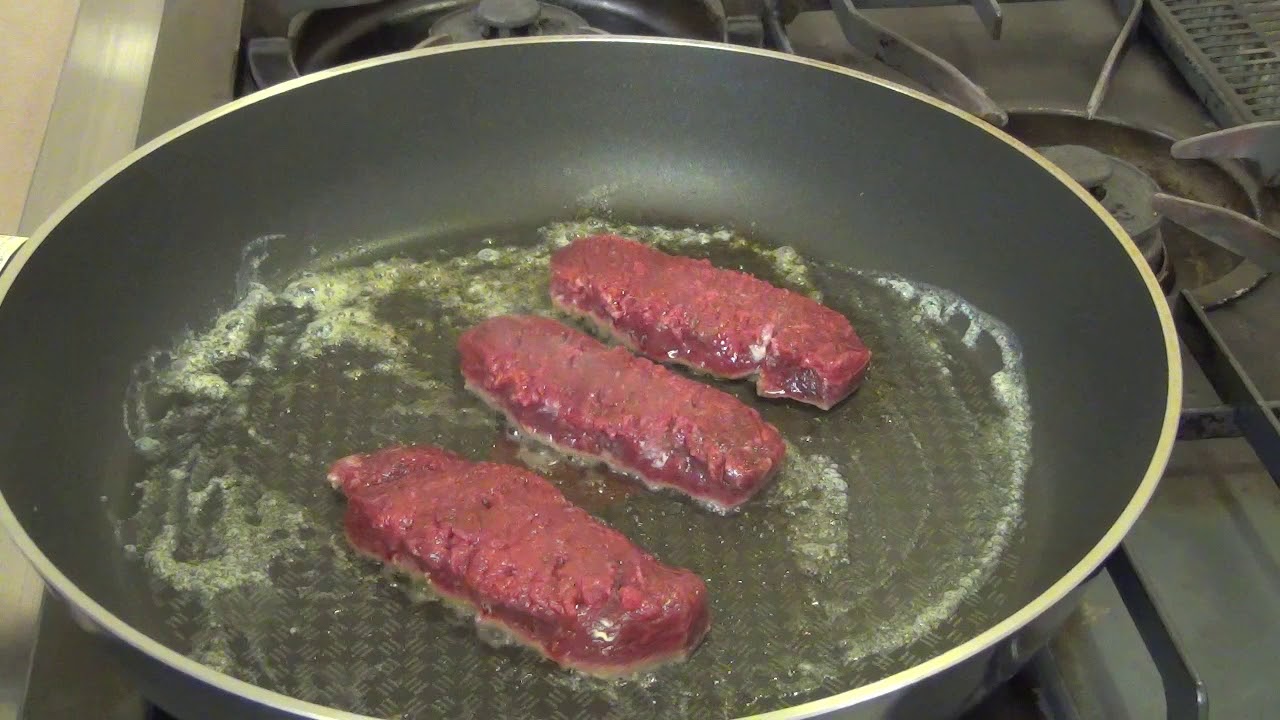 鹿肉ステーキ