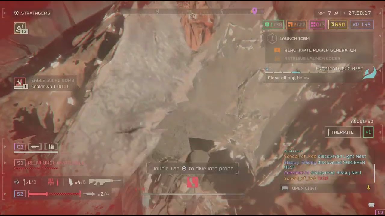 HELLDIVERS 2:The last Divers standing aren't very good, sometimes lady luck is on our side 😉