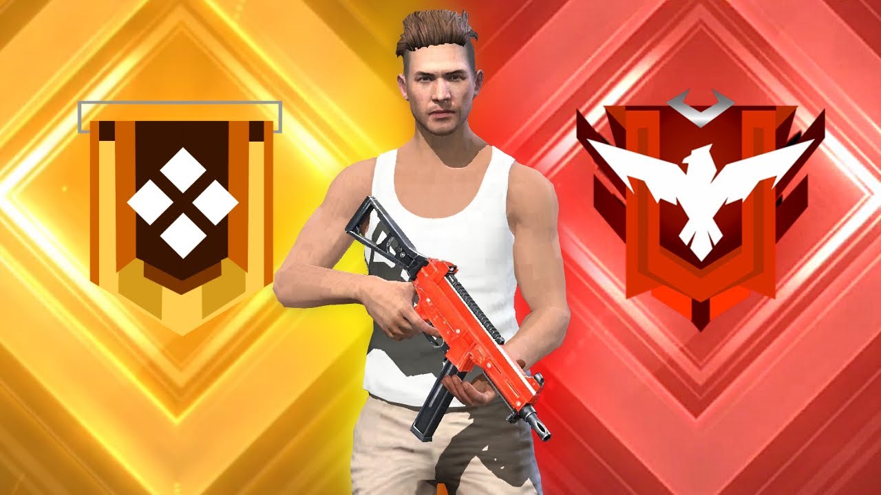 Fui Do Ouro ao Mestre só de Adam no Free Fire