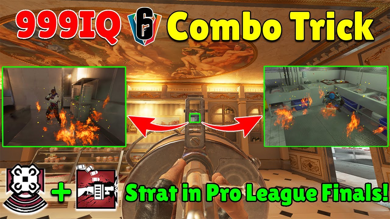Pro Players Start To COUNTER Kafe Push With Echo and Tachanka - Rainbow Six Siege