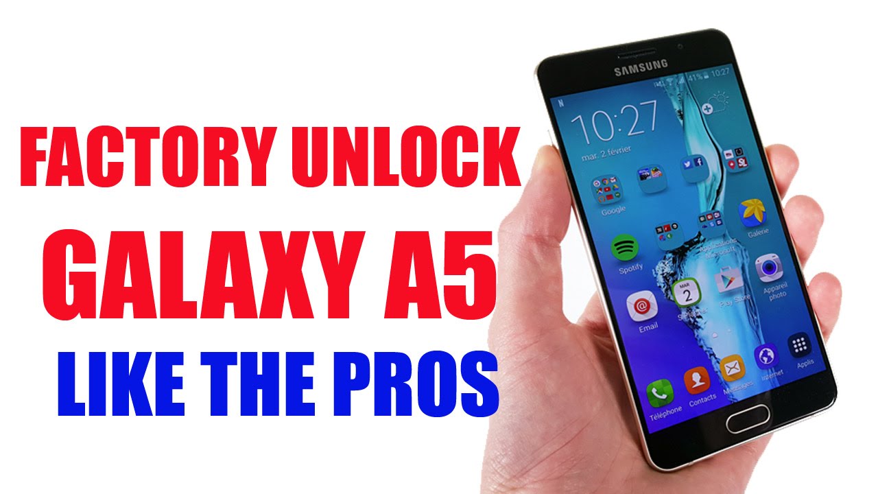 How to Unlock Samsung Galaxy A5 to use on other Networks using Unlock Code