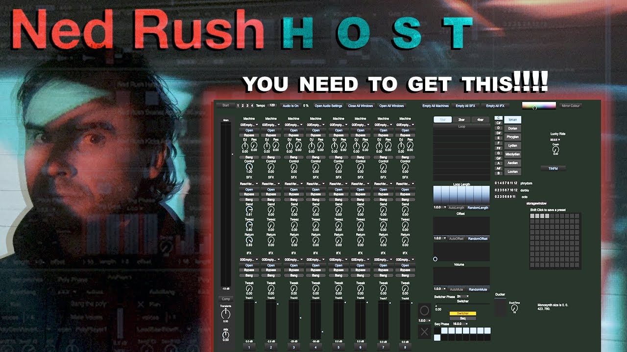The BEST Groovebox For IDM/Experimental Dance Production - Ned Rush  HOST @NedRush 