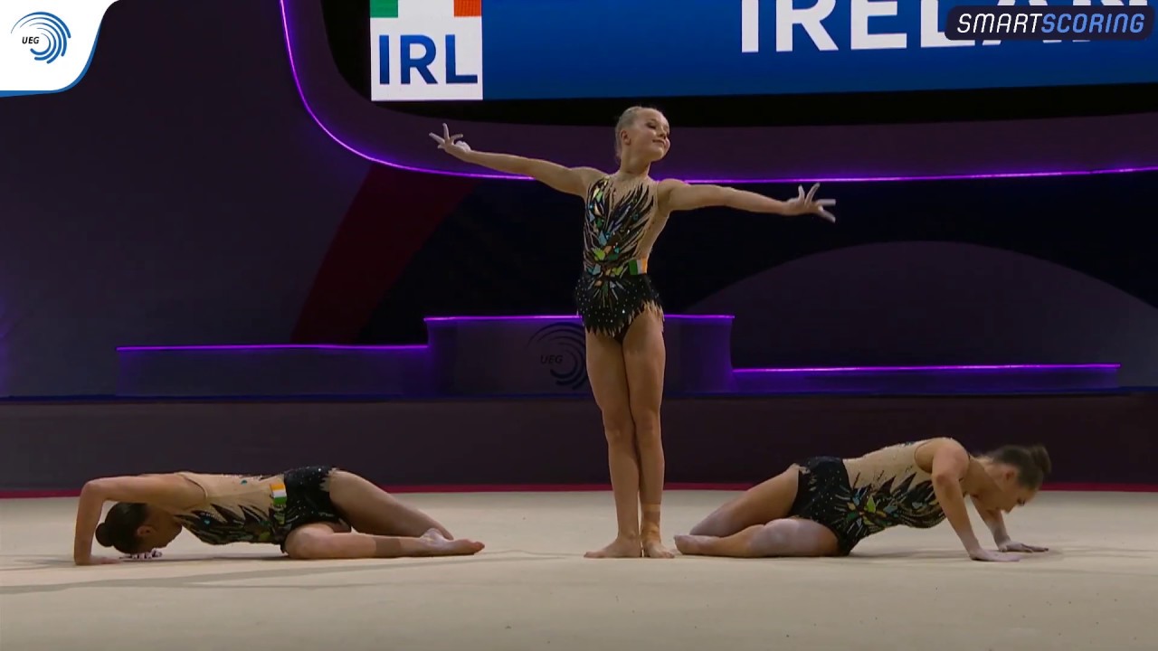 Women's group Ireland - 2019 junior Europeans, all-around final
