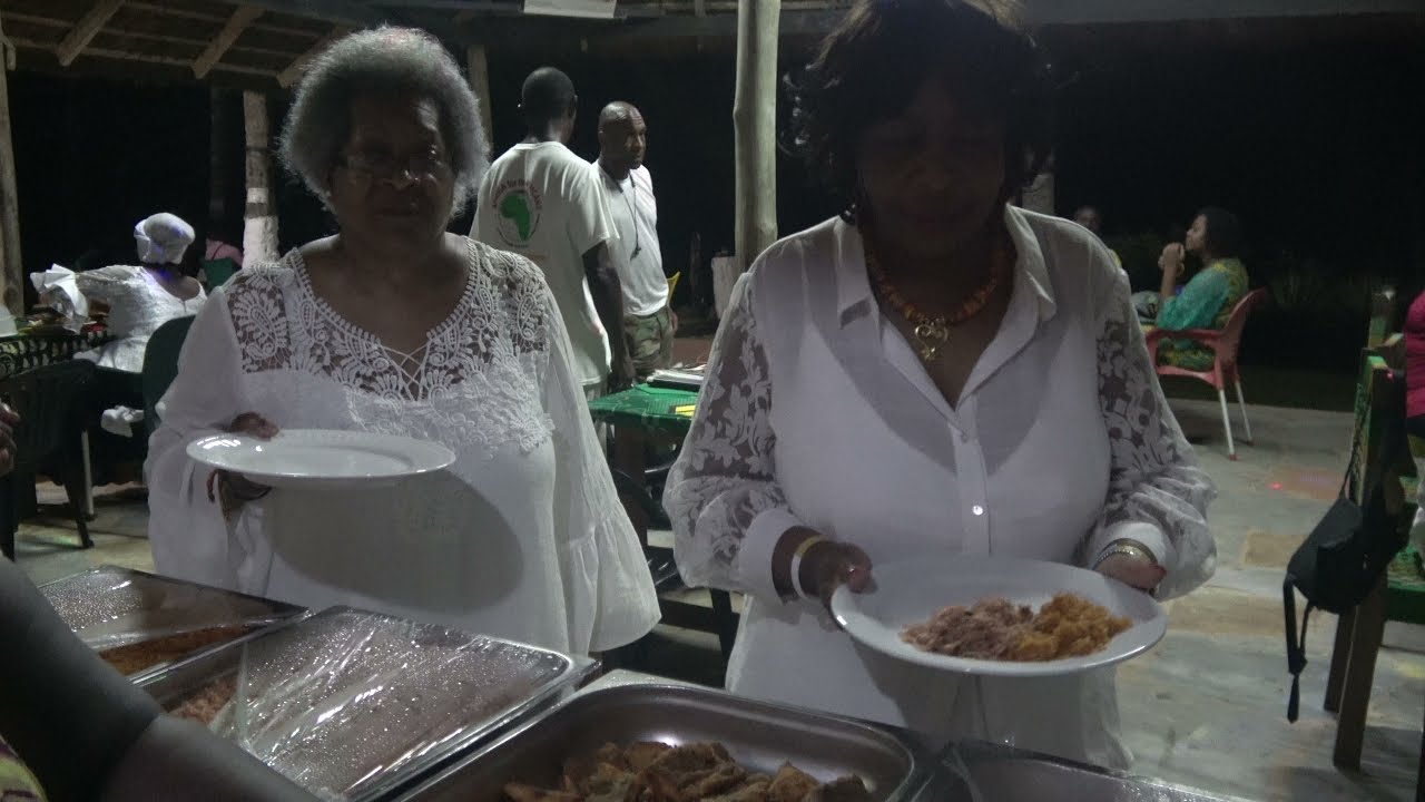 Tropical Dinner Buffet in Paradise at One Africa Beach Resort in Elmina - Ghana Dec 2020 Journey