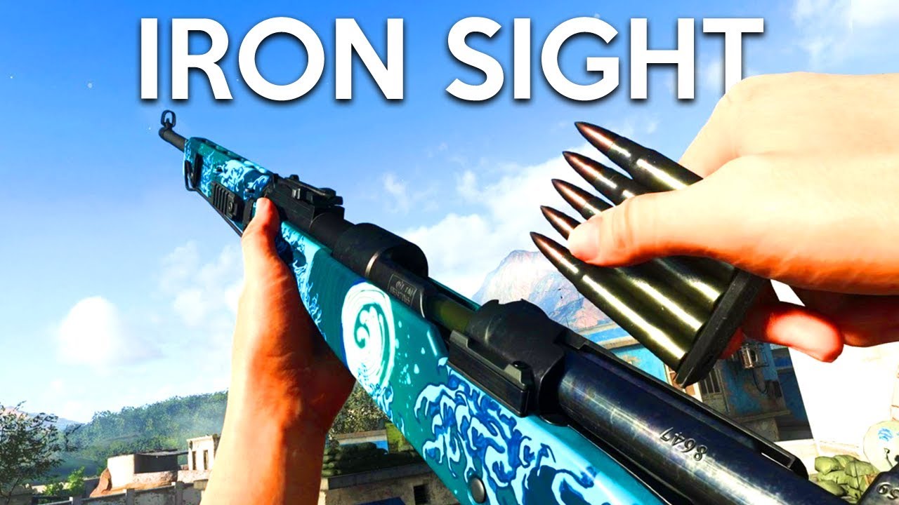 Insane Kar98k Iron Sight Game! - Modern Warfare Search and Destroy