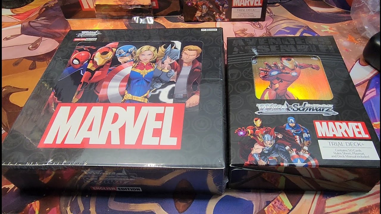 [WS] Yes, I did it again. Opening some Marvel Weiss Schwarz