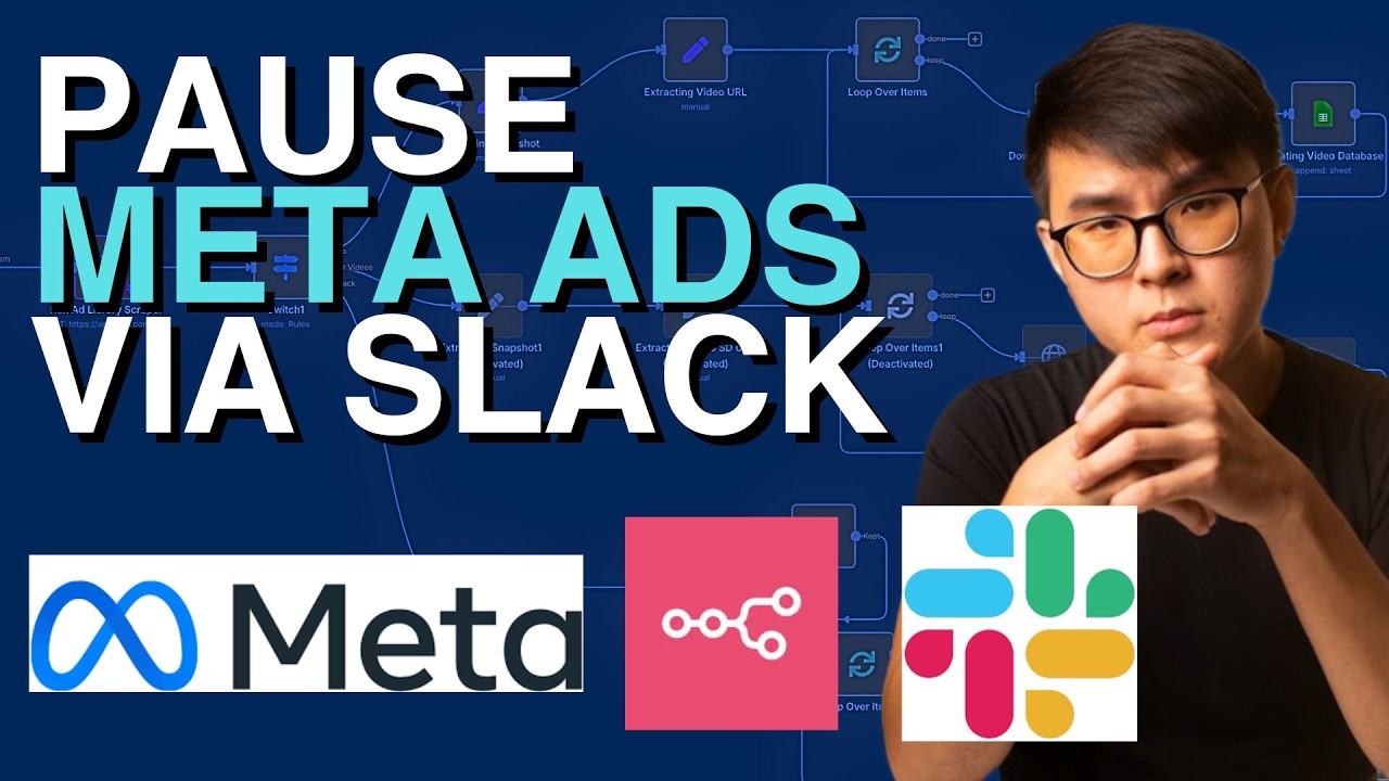 How I Pause Underperforming Meta Ads In 1 Click From Slack (n8n)