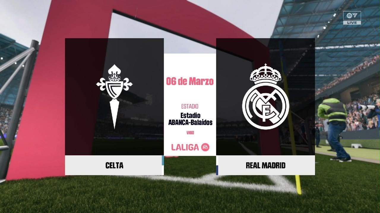 EA SPORTS FC 26 - la liga | Celta vs Real Madrid | Partido rápido
