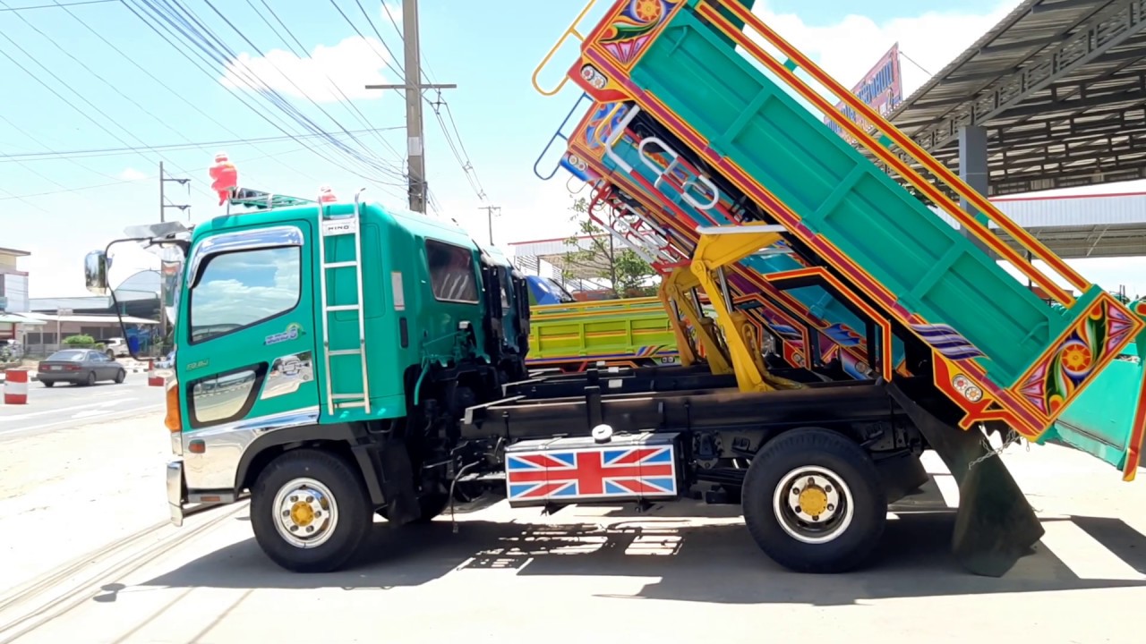 จัดว่าหล่อ รถหกล้อดั้มเก่านอก แต่งซิ่ง ROCKY MEGA ยังโสดครับท่าน อู่เสี่ยไก่ dump truck EP.6967