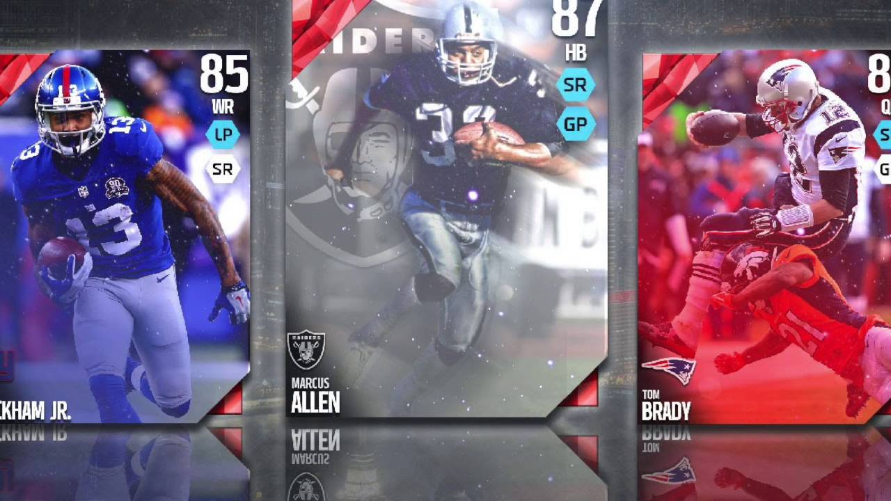 Madden MUT 17 Player Ratings