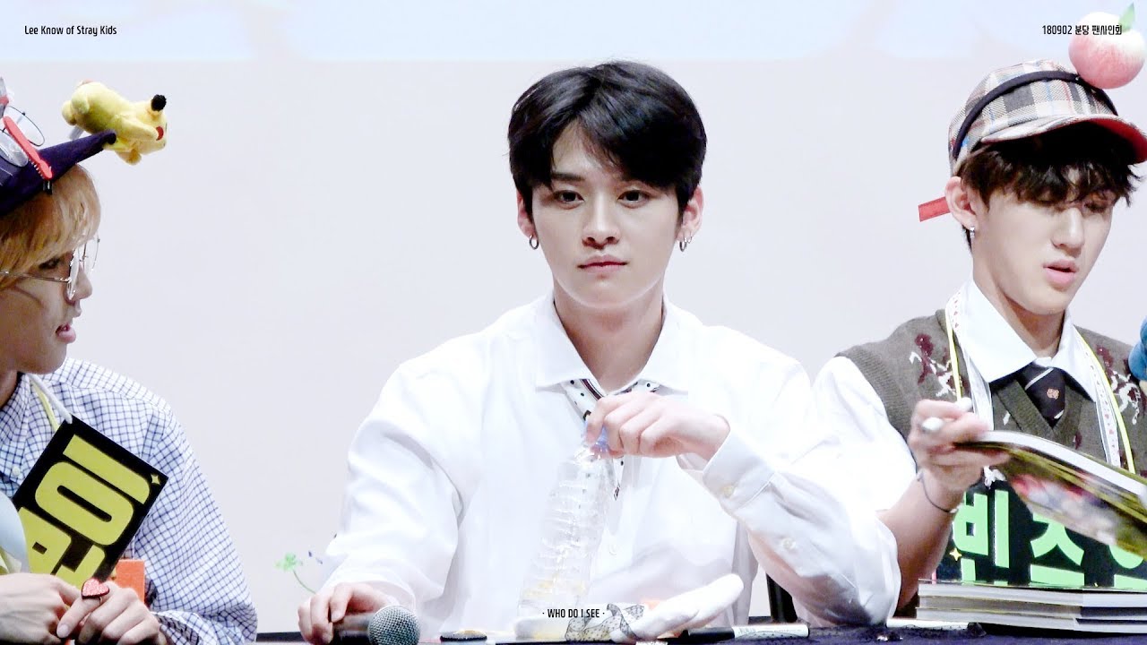 180902 스트레이 키즈 Stray Kids 분당 팬사인회 EDIT (리노 LeeKnow focus)