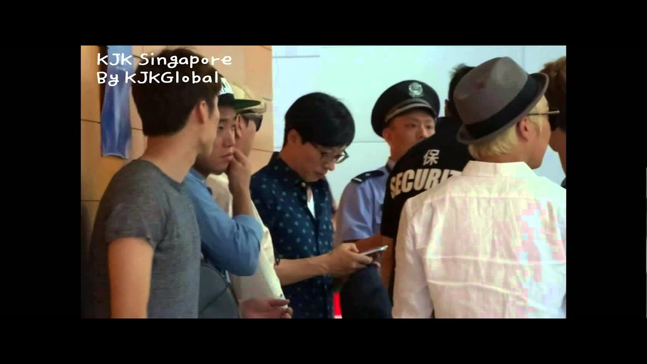Running Man Team at Shanghai Airport [22 June 2013]